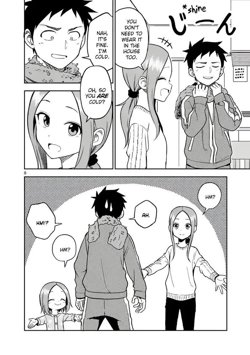 Karakai Jouzu no (Moto) Takagi-san Chapter 165 page 8
