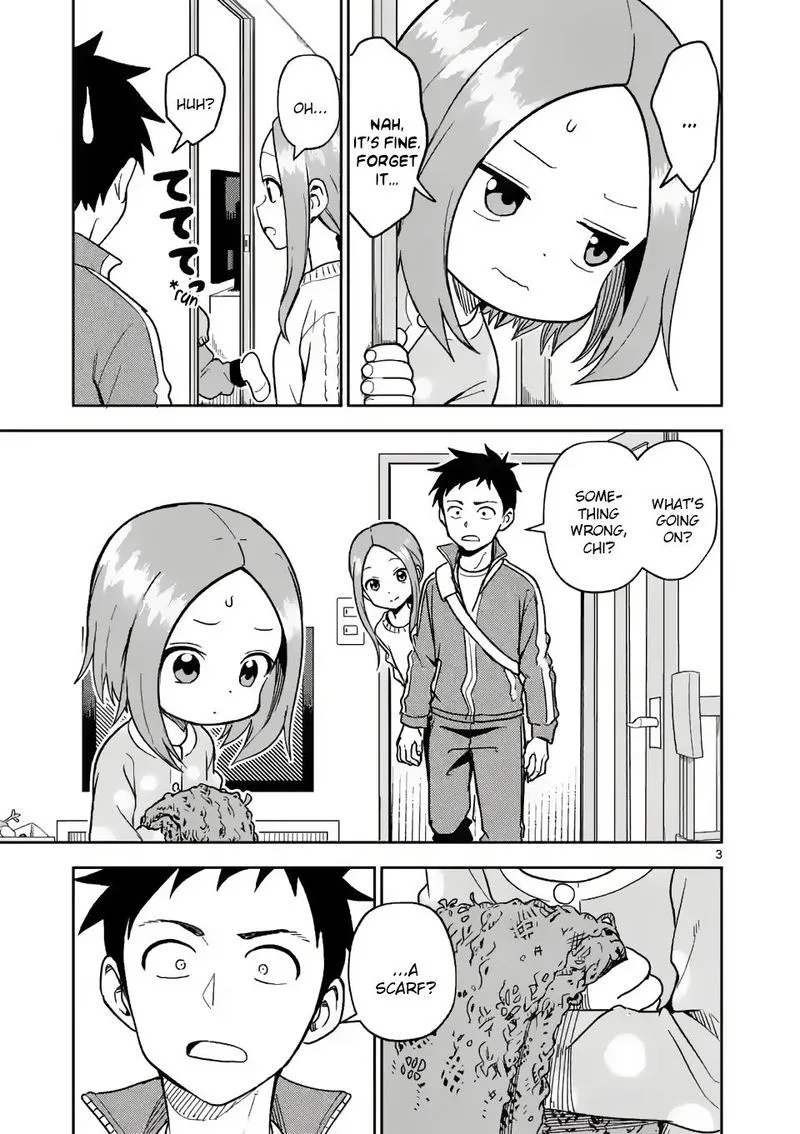 Karakai Jouzu no (Moto) Takagi-san Chapter 165 page 3
