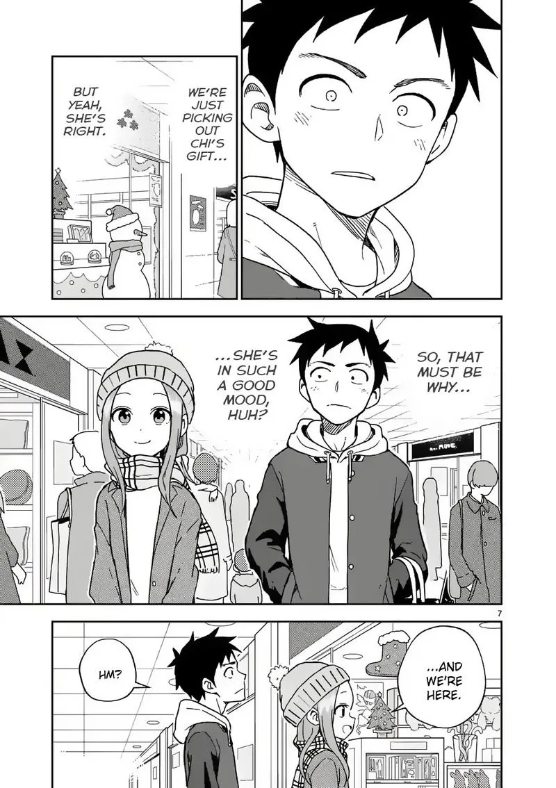 Karakai Jouzu no (Moto) Takagi-san Chapter 166 page 7