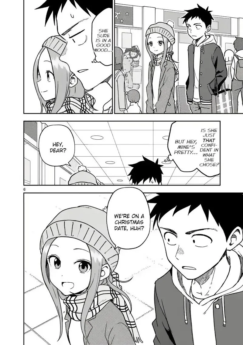 Karakai Jouzu no (Moto) Takagi-san Chapter 166 page 6