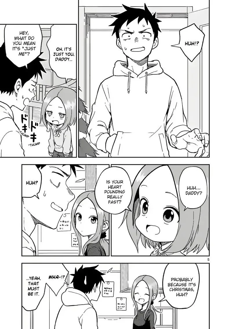 Karakai Jouzu no (Moto) Takagi-san Chapter 167 page 5