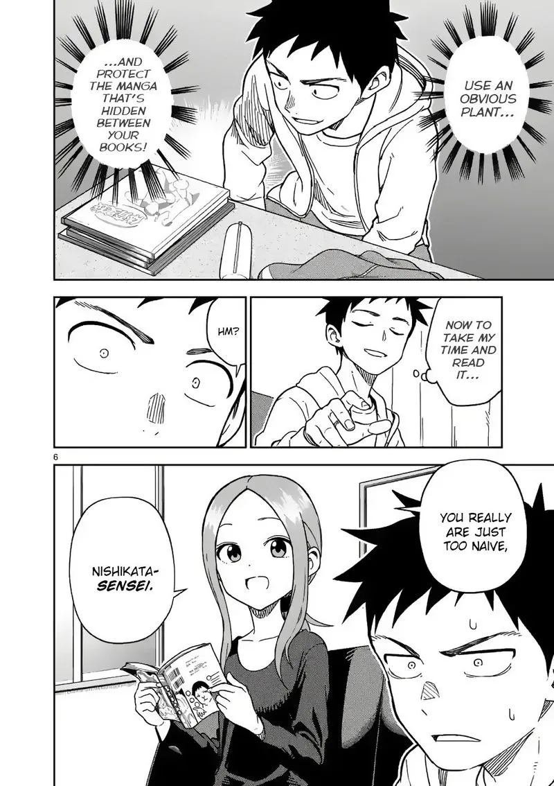 Karakai Jouzu no (Moto) Takagi-san Chapter 168 page 6
