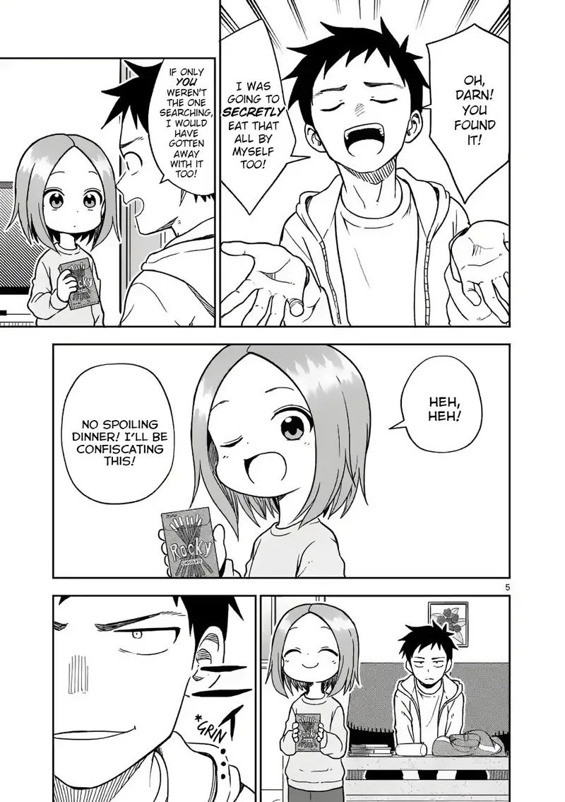 Karakai Jouzu no (Moto) Takagi-san Chapter 168 page 5