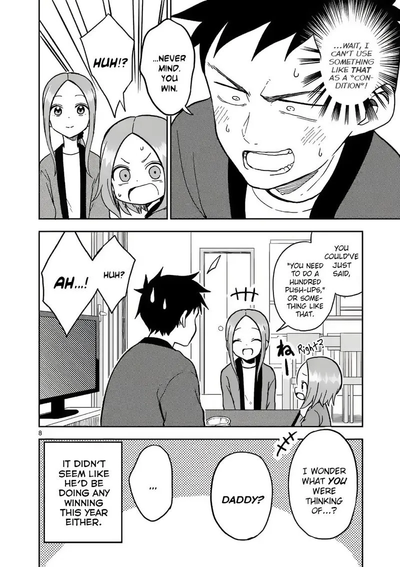 Karakai Jouzu no (Moto) Takagi-san Chapter 169 page 8