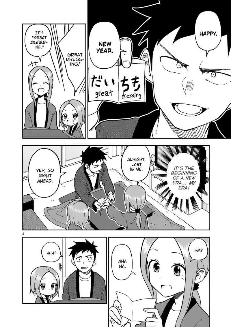 Karakai Jouzu no (Moto) Takagi-san Chapter 169 page 4