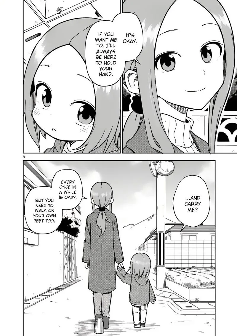 Karakai Jouzu no (Moto) Takagi-san Chapter 170 page 8