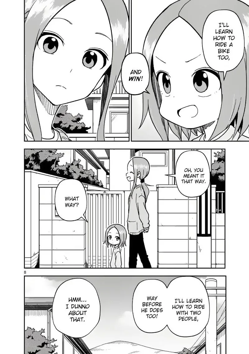 Karakai Jouzu no (Moto) Takagi-san Chapter 171 page 8