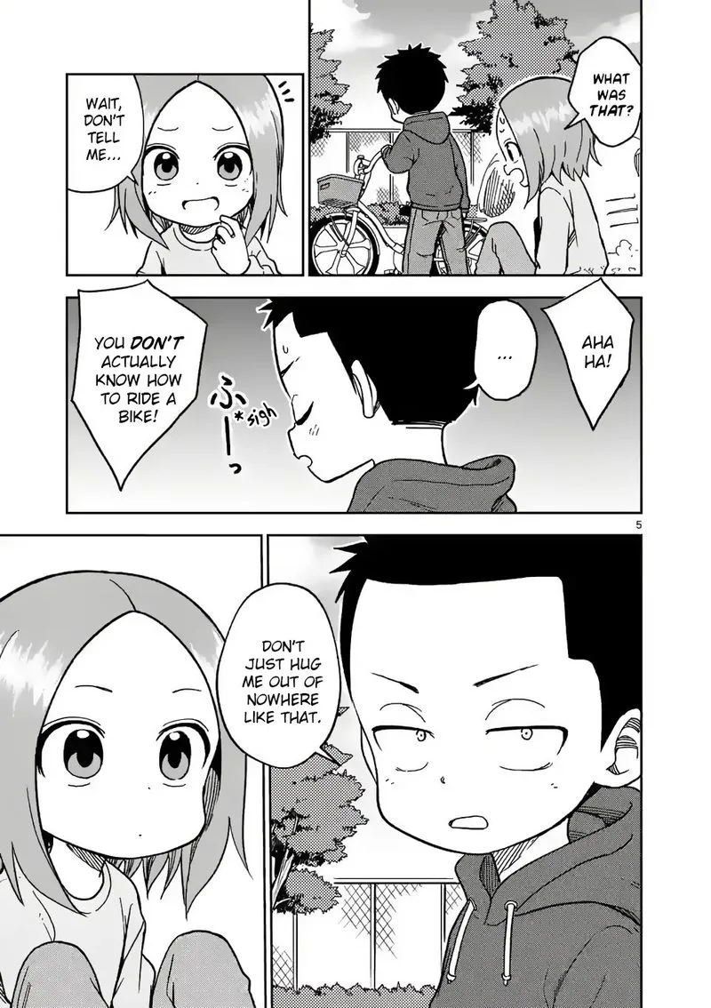 Karakai Jouzu no (Moto) Takagi-san Chapter 171 page 5