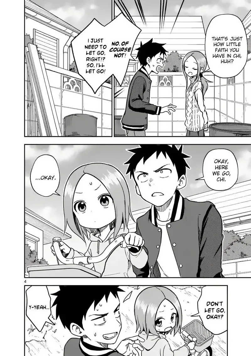 Karakai Jouzu no (Moto) Takagi-san Chapter 172 page 4
