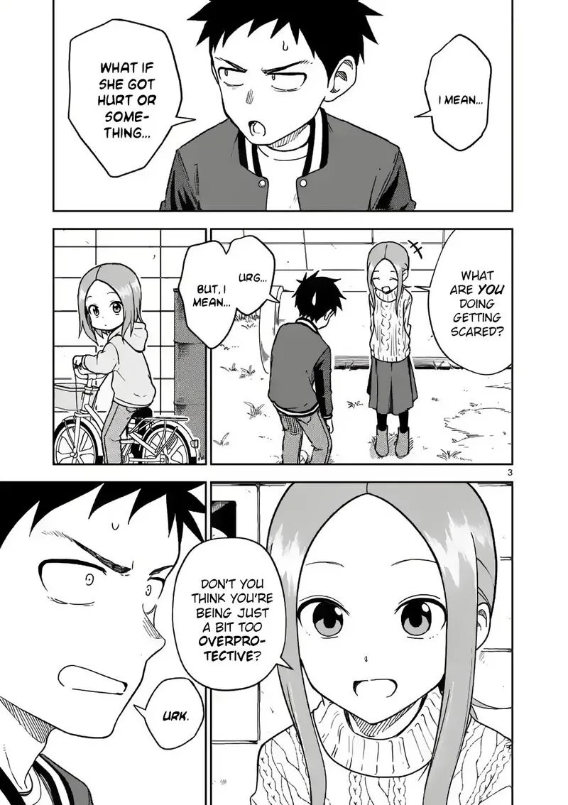 Karakai Jouzu no (Moto) Takagi-san Chapter 172 page 3