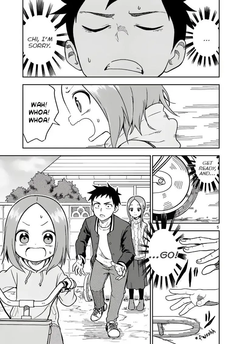 Karakai Jouzu no (Moto) Takagi-san Chapter 172 page 5