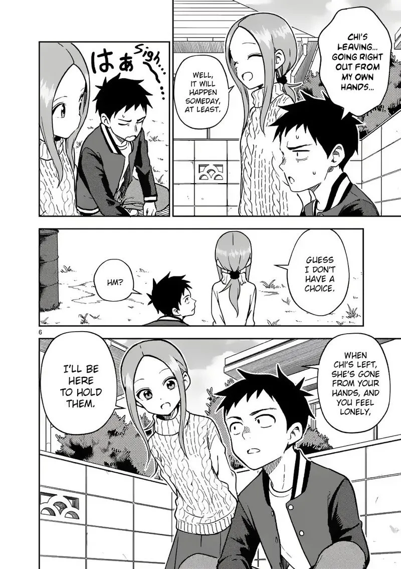 Karakai Jouzu no (Moto) Takagi-san Chapter 172 page 6