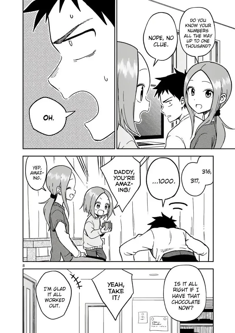 Karakai Jouzu no (Moto) Takagi-san Chapter 173 page 8