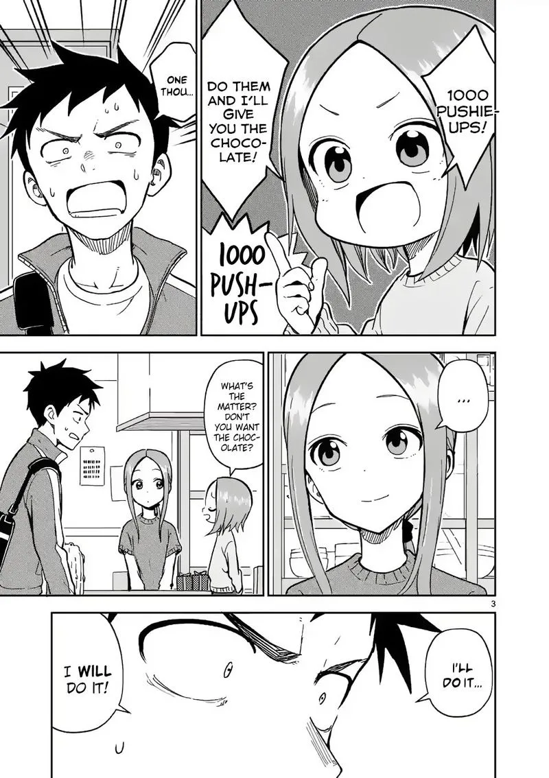 Karakai Jouzu no (Moto) Takagi-san Chapter 173 page 3