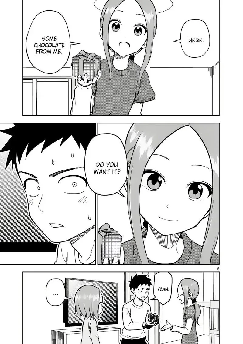 Karakai Jouzu no (Moto) Takagi-san Chapter 173 page 5