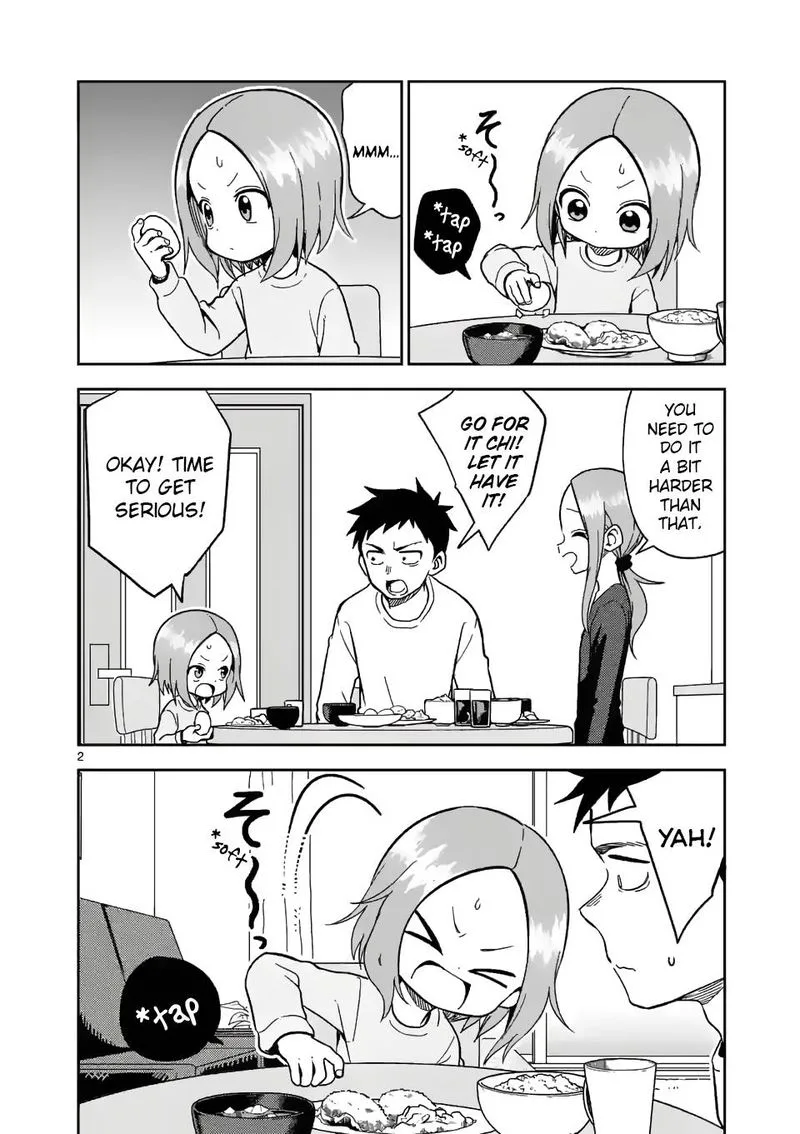 Karakai Jouzu no (Moto) Takagi-san Chapter 174 page 2