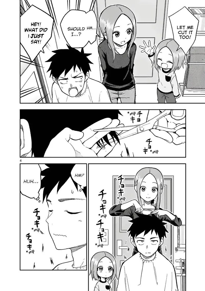 Karakai Jouzu no (Moto) Takagi-san Chapter 175 page 4