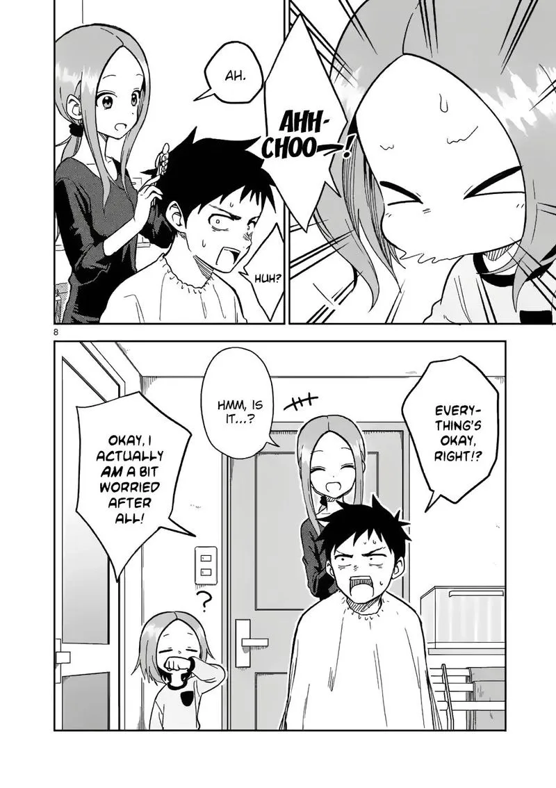 Karakai Jouzu no (Moto) Takagi-san Chapter 175 page 8