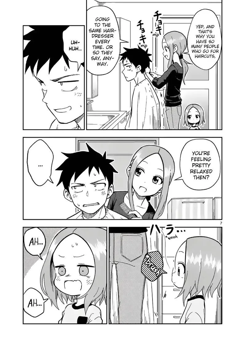 Karakai Jouzu no (Moto) Takagi-san Chapter 175 page 7