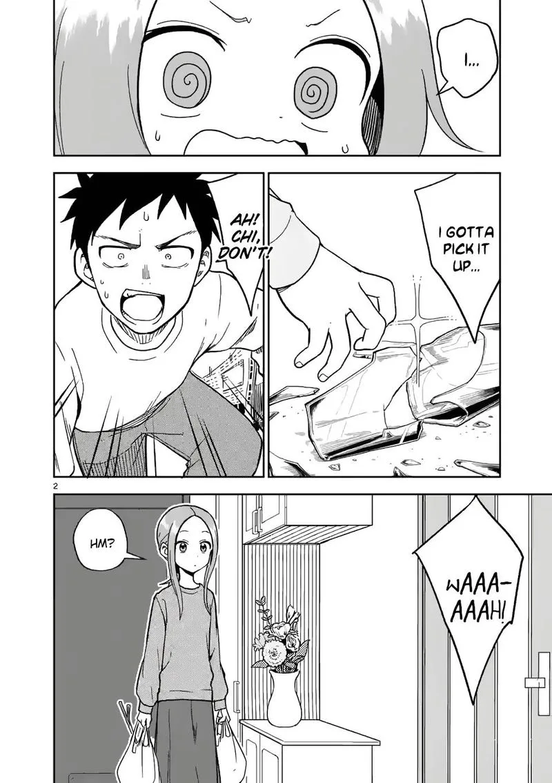 Karakai Jouzu no (Moto) Takagi-san Chapter 176 page 2
