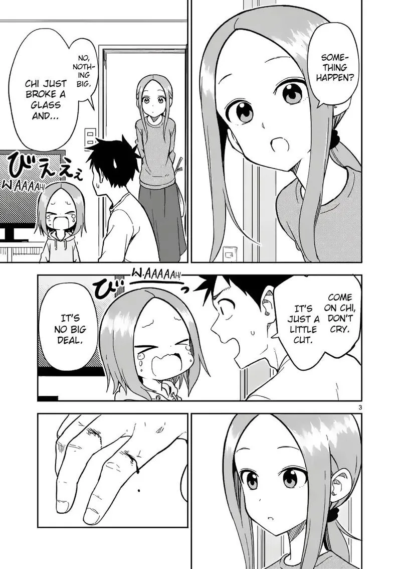 Karakai Jouzu no (Moto) Takagi-san Chapter 176 page 3