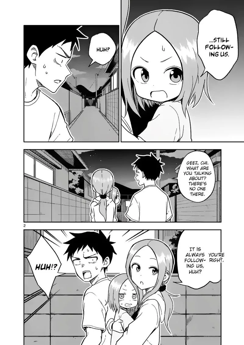 Karakai Jouzu no (Moto) Takagi-san Chapter 177 page 2
