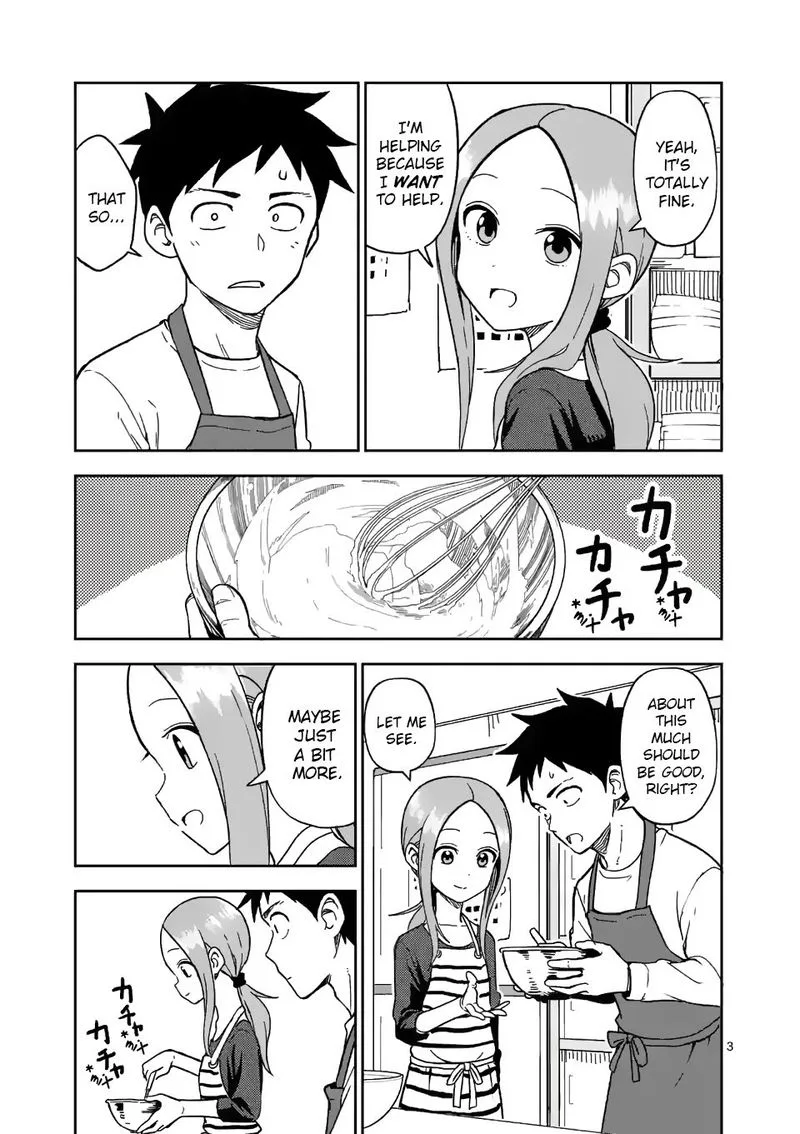 Karakai Jouzu no (Moto) Takagi-san Chapter 178 page 3