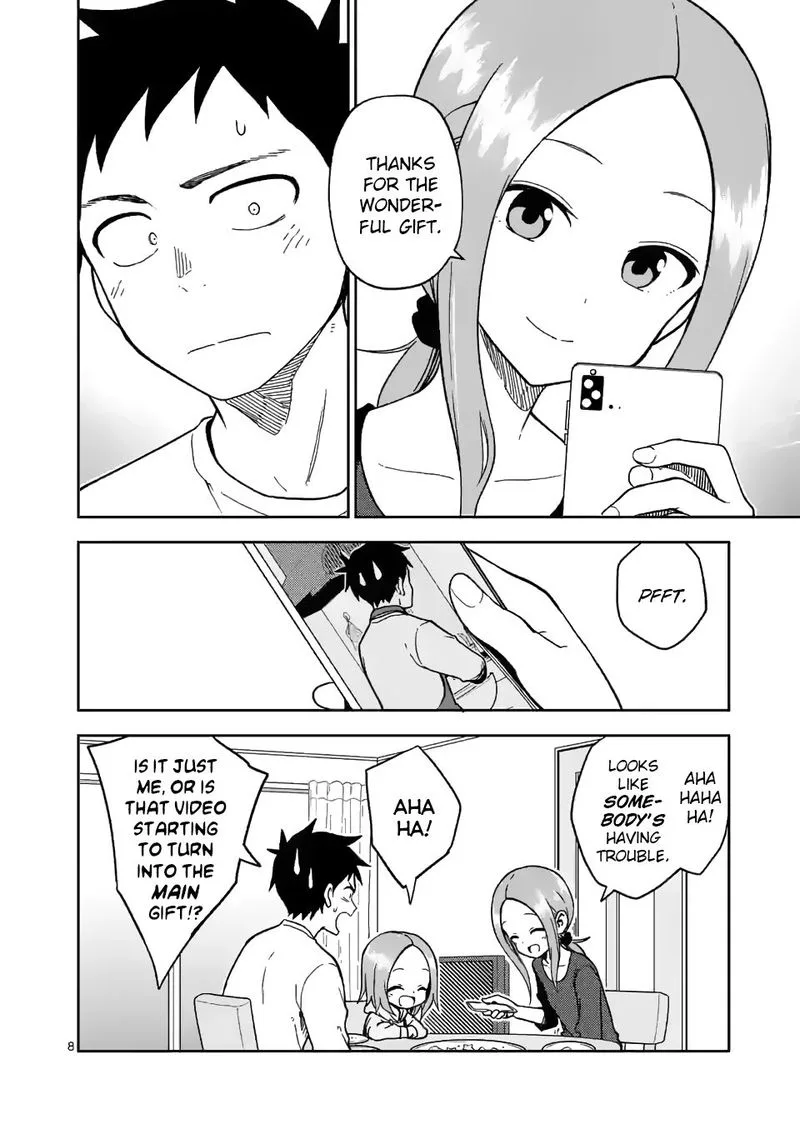 Karakai Jouzu no (Moto) Takagi-san Chapter 178 page 8