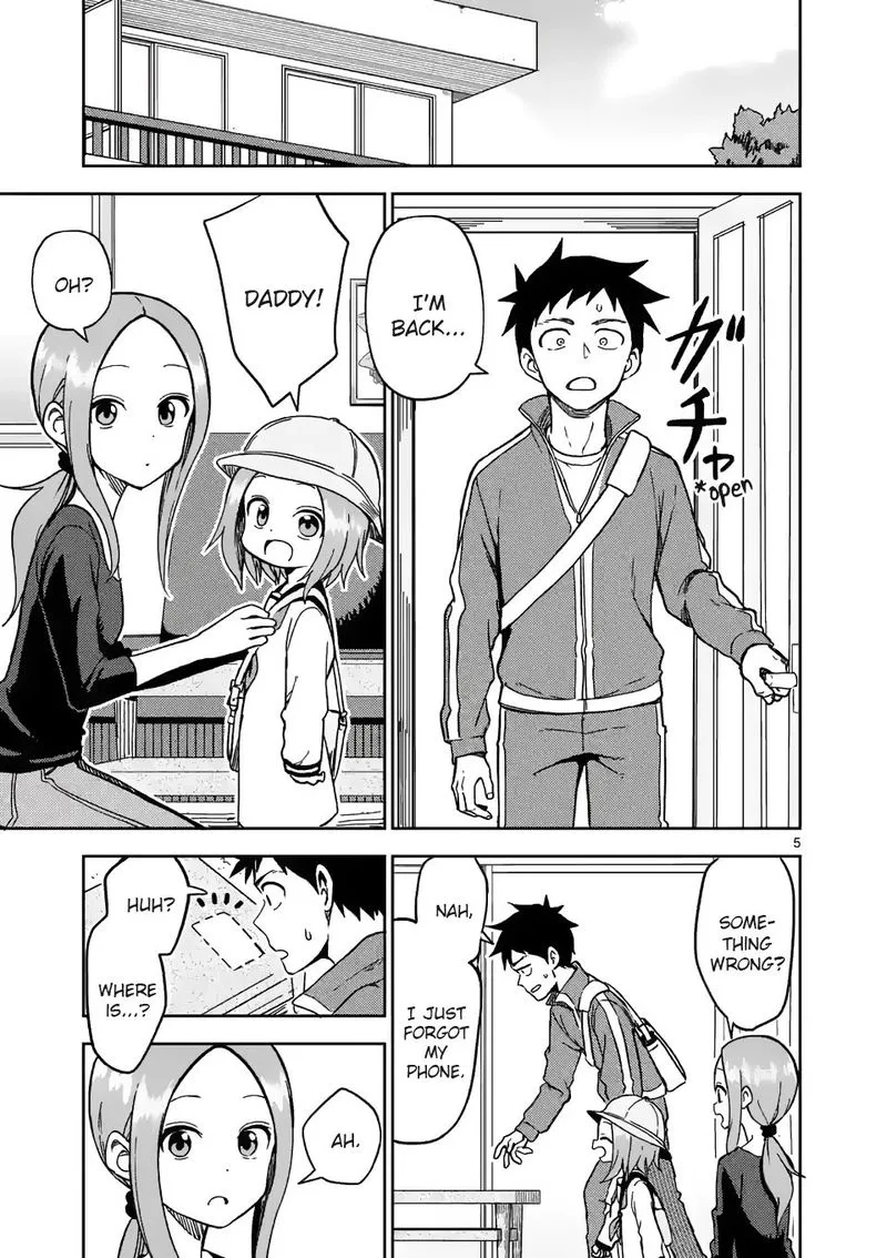 Karakai Jouzu no (Moto) Takagi-san Chapter 179 page 5