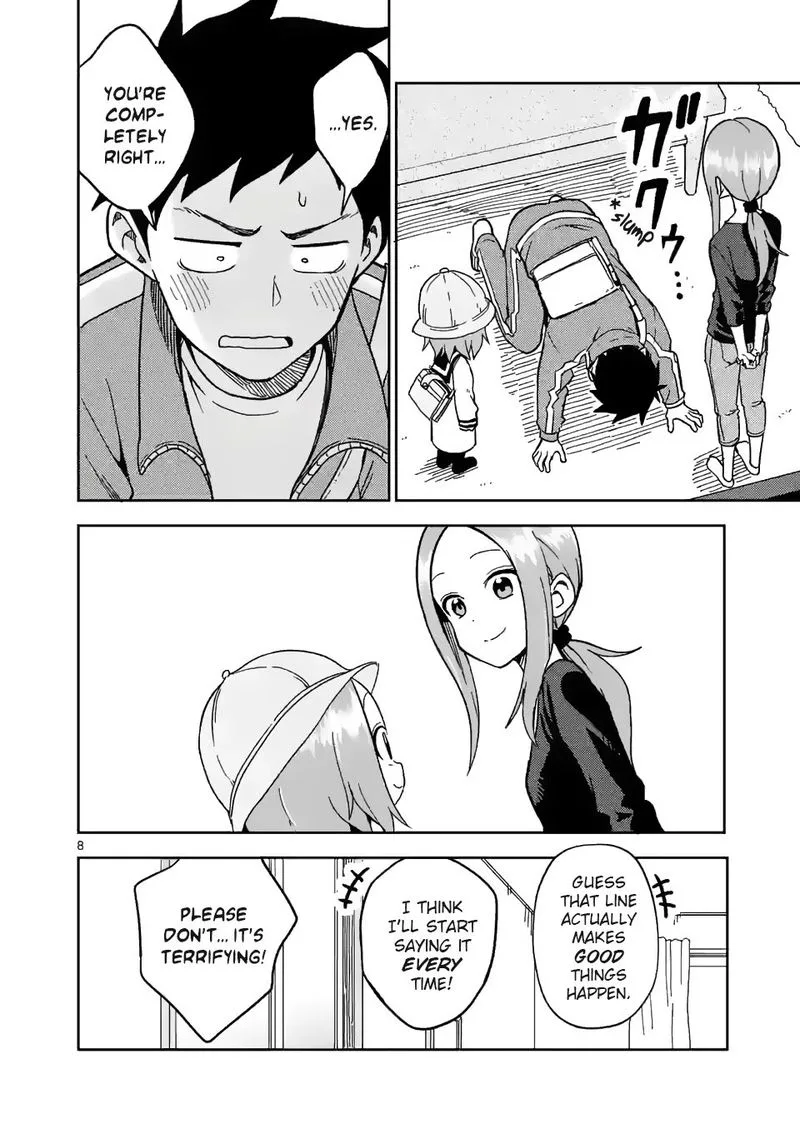 Karakai Jouzu no (Moto) Takagi-san Chapter 179 page 8