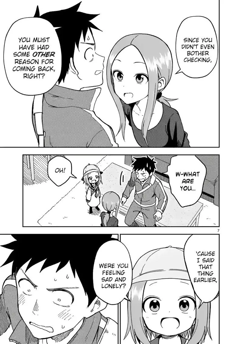 Karakai Jouzu no (Moto) Takagi-san Chapter 179 page 7