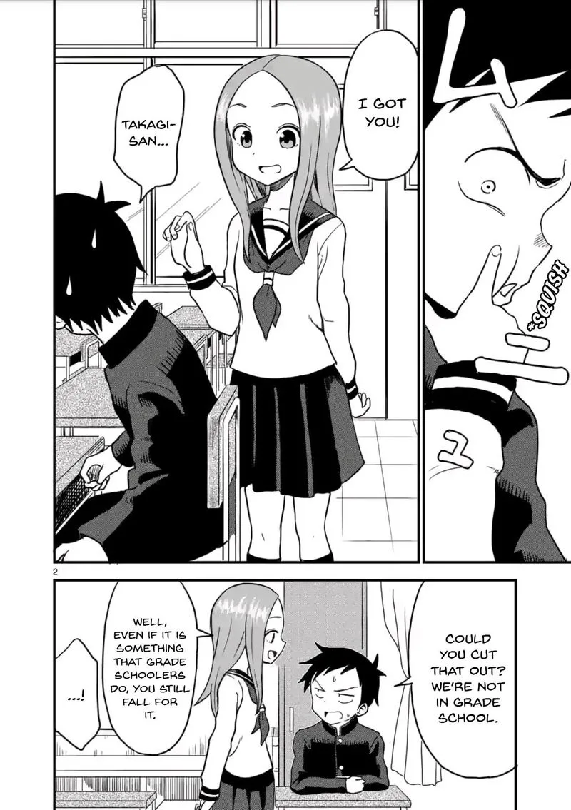 Karakai Jouzu no (Moto) Takagi-san Chapter 18 page 2