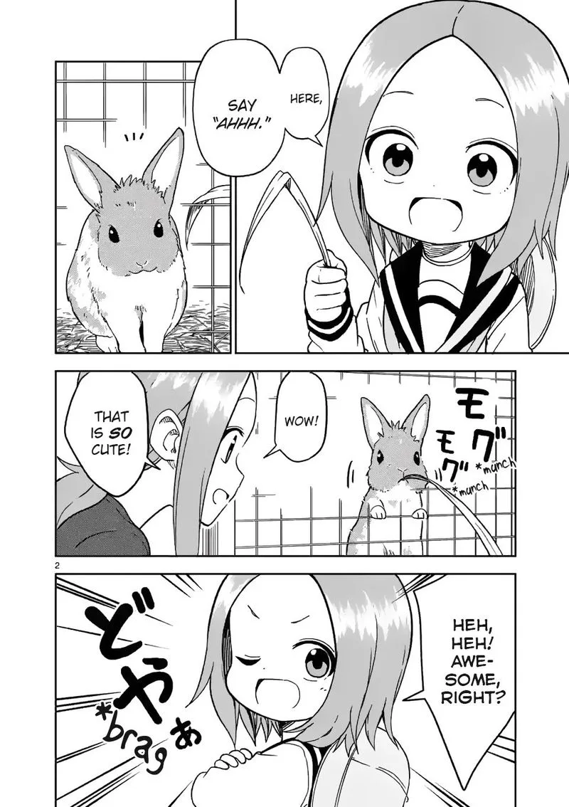 Karakai Jouzu no (Moto) Takagi-san Chapter 180 page 2