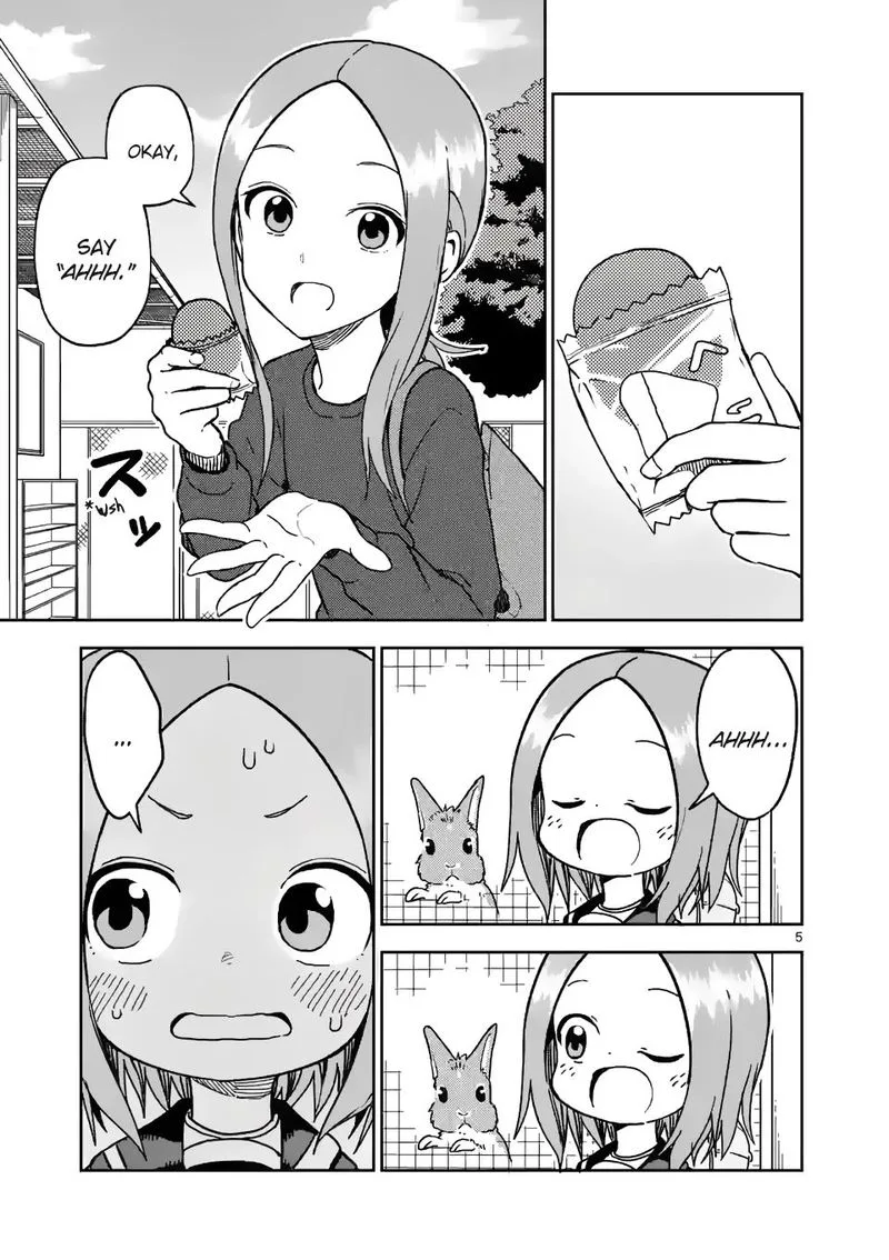 Karakai Jouzu no (Moto) Takagi-san Chapter 180 page 5