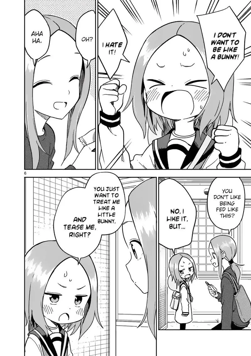 Karakai Jouzu no (Moto) Takagi-san Chapter 180 page 6