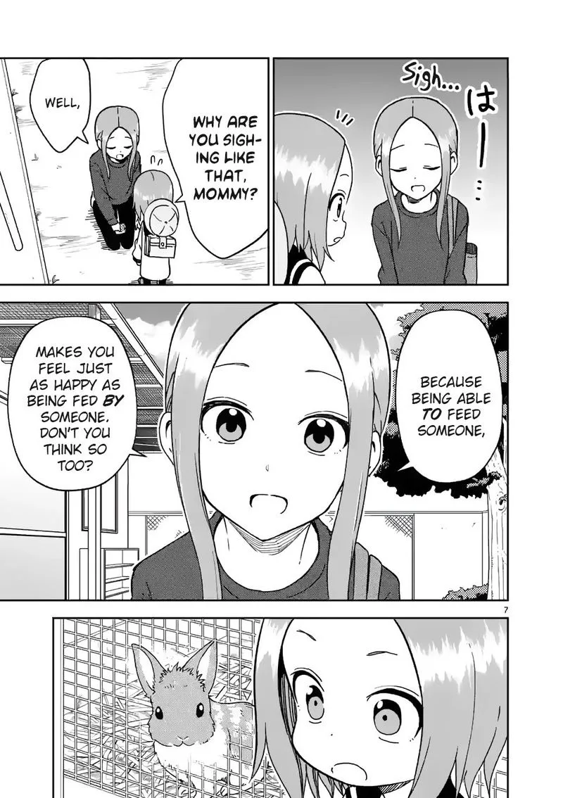 Karakai Jouzu no (Moto) Takagi-san Chapter 180 page 7