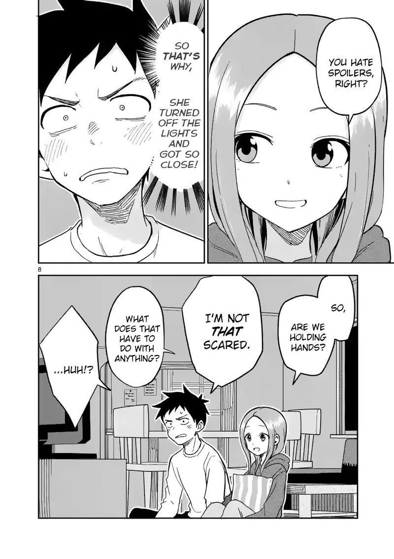 Karakai Jouzu no (Moto) Takagi-san Chapter 181 page 8