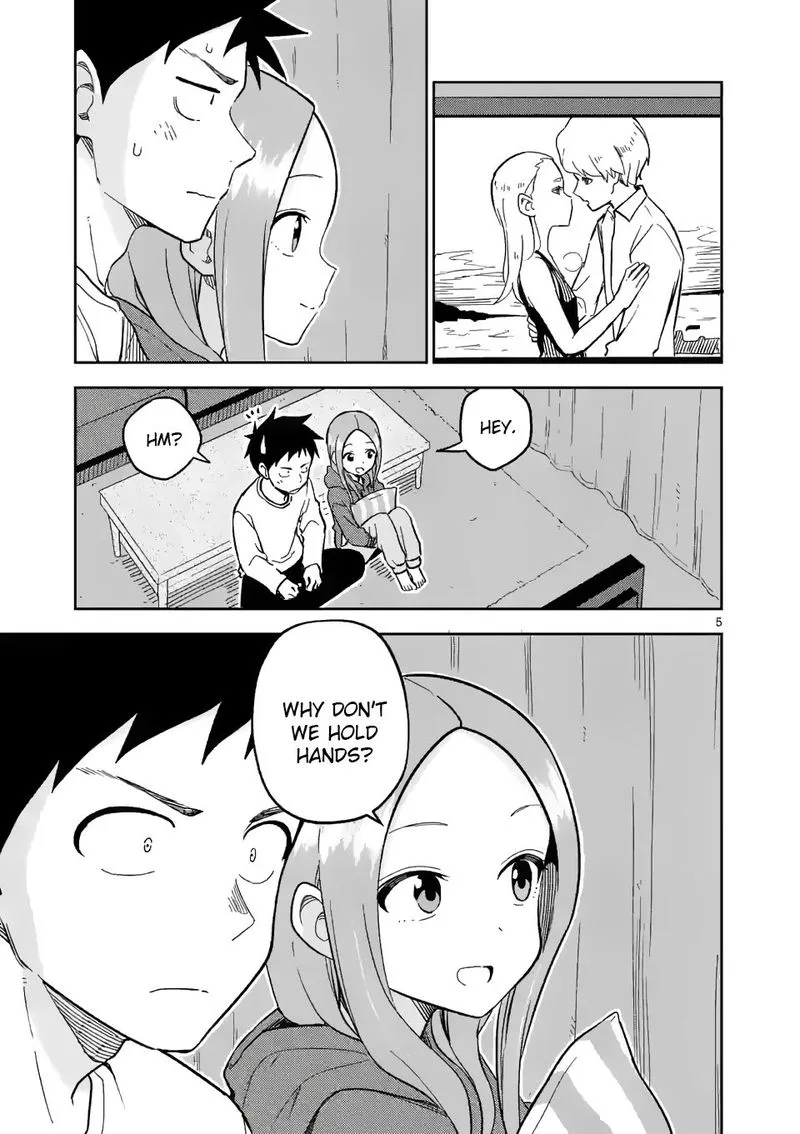 Karakai Jouzu no (Moto) Takagi-san Chapter 181 page 5