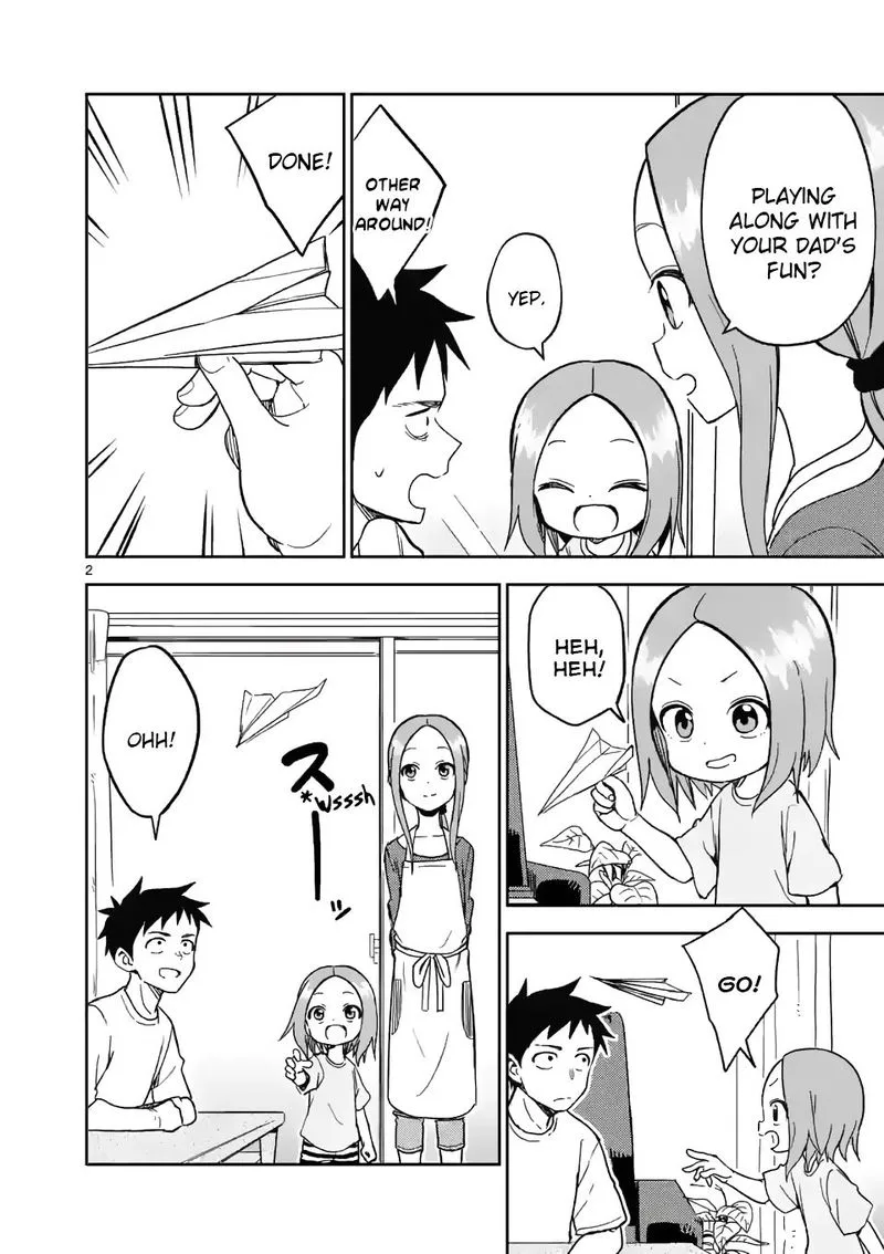 Karakai Jouzu no (Moto) Takagi-san Chapter 182 page 2