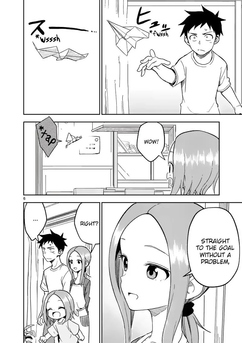Karakai Jouzu no (Moto) Takagi-san Chapter 182 page 6