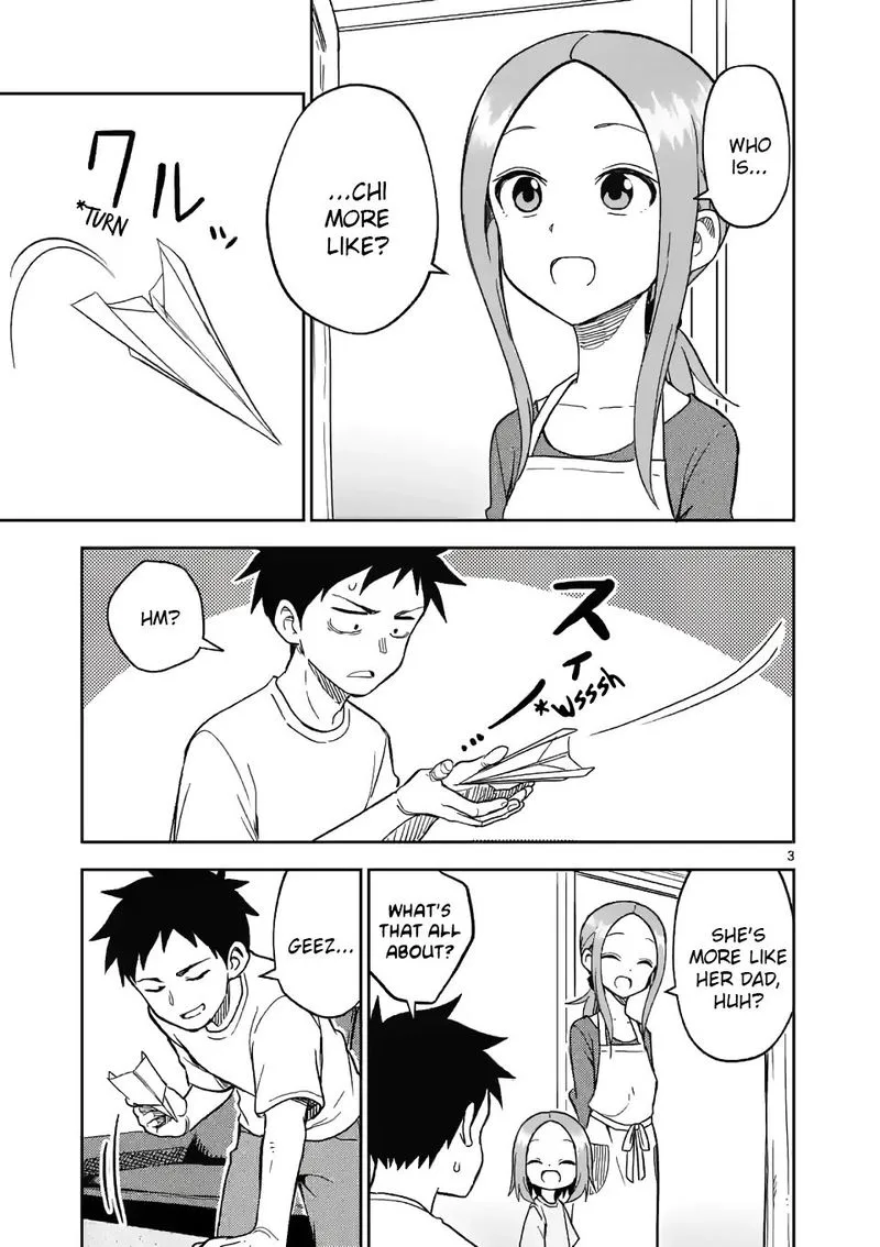 Karakai Jouzu no (Moto) Takagi-san Chapter 182 page 3