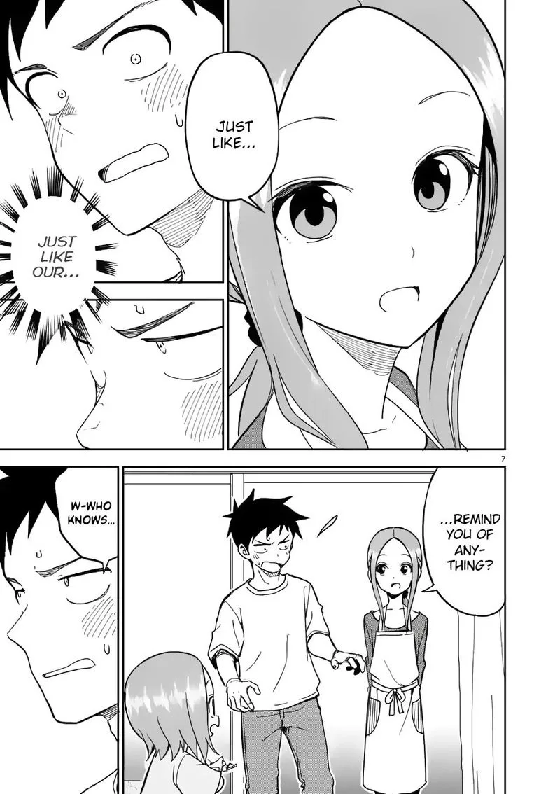 Karakai Jouzu no (Moto) Takagi-san Chapter 182 page 7