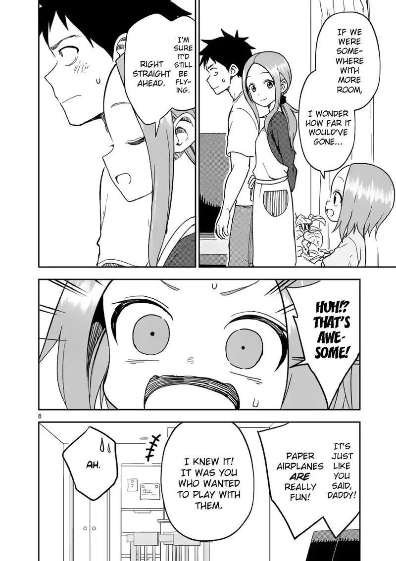 Karakai Jouzu no (Moto) Takagi-san Chapter 182 page 8