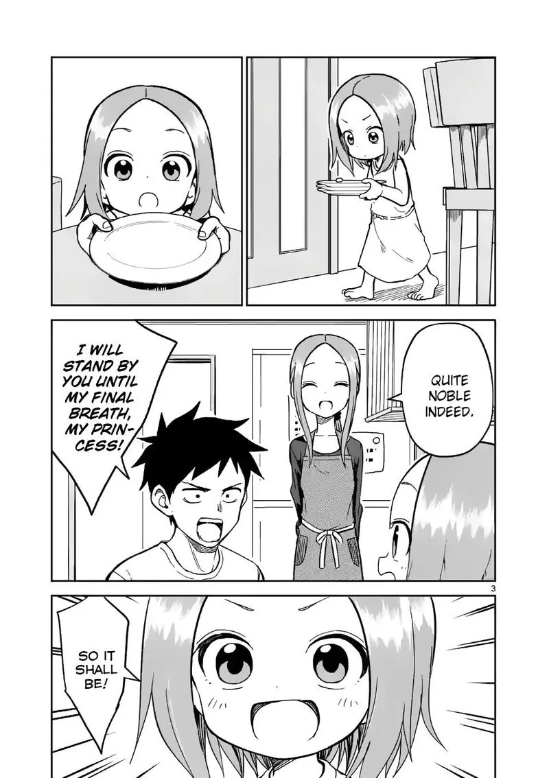 Karakai Jouzu no (Moto) Takagi-san Chapter 183 page 3