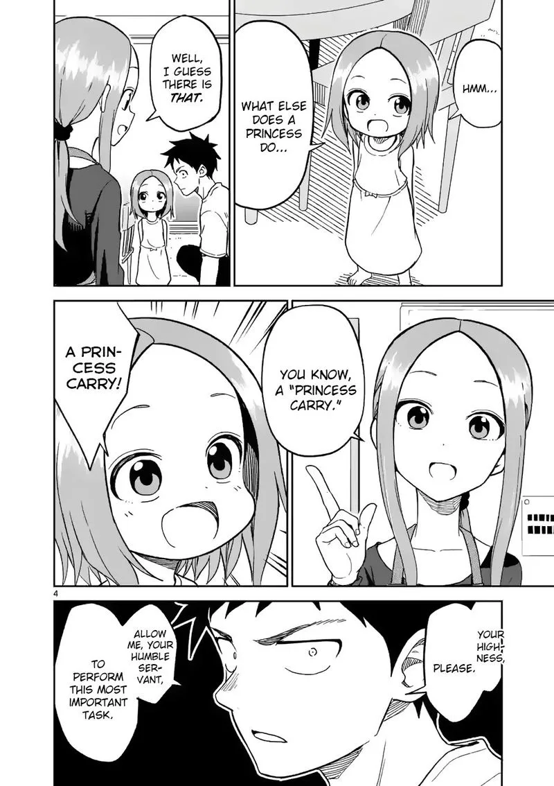 Karakai Jouzu no (Moto) Takagi-san Chapter 183 page 4