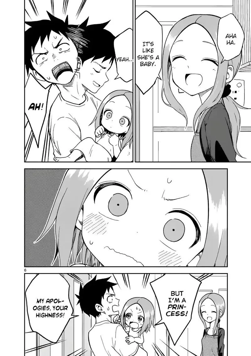 Karakai Jouzu no (Moto) Takagi-san Chapter 183 page 6