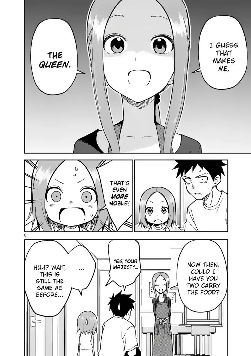 Karakai Jouzu no (Moto) Takagi-san Chapter 183 page 8