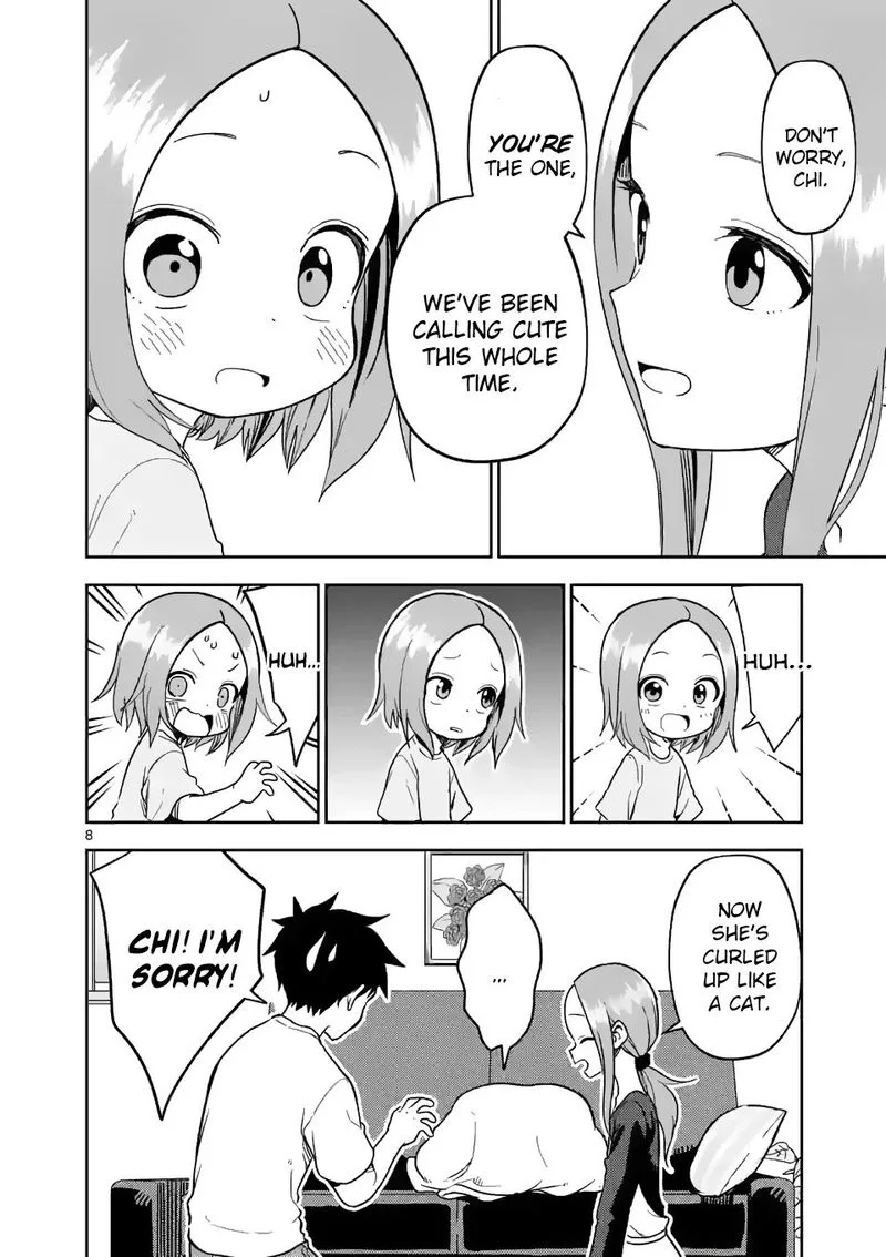 Karakai Jouzu no (Moto) Takagi-san Chapter 184 page 8