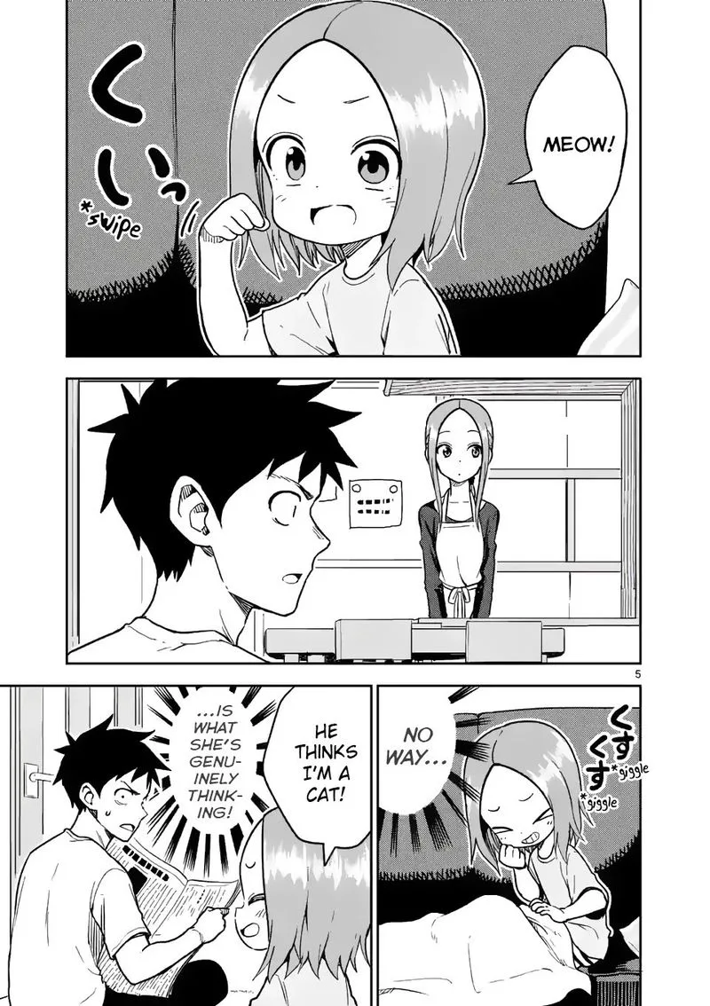 Karakai Jouzu no (Moto) Takagi-san Chapter 184 page 5
