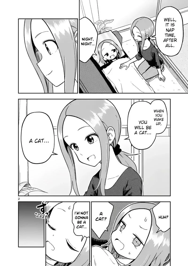 Karakai Jouzu no (Moto) Takagi-san Chapter 184 page 2